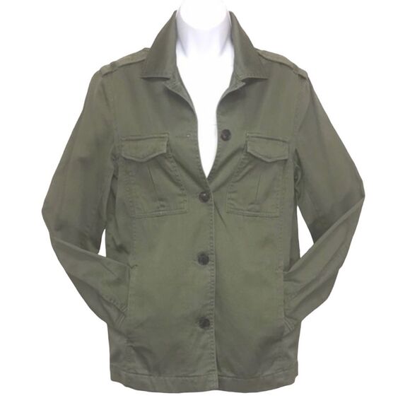 H&M Utility Military Green Safari Jacket - Picture 3 of 12